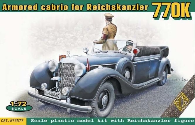 Hovedbilde ACE 1:72 - Typ 770K Armored Cabrio for ...