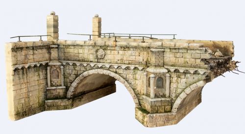 RT-Diorama 35013 Destroyed Stonebridge (1:35)