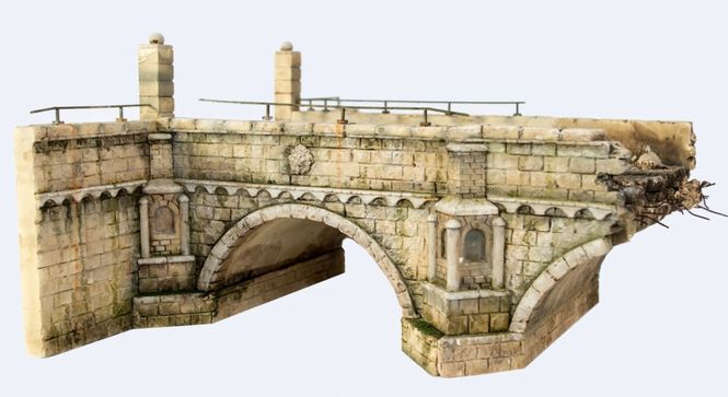 Main Image RT-Diorama 35013 Destroyed Stonebridge (1:35)
