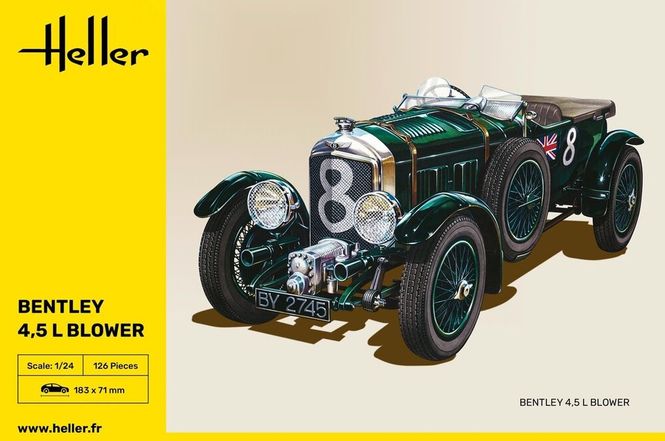 Hovedbilde Heller 1:24 - Bentley 4,5 L Blower (80722)