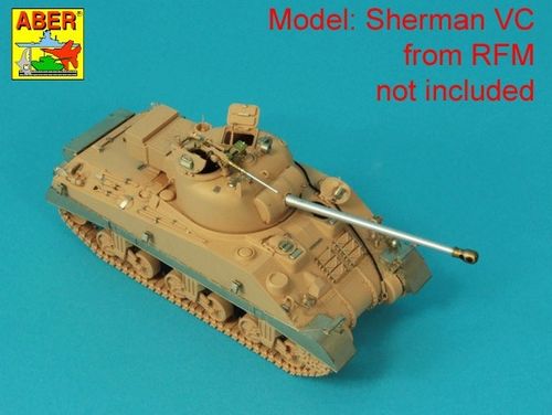 Tank Gun Barrel for British Sherma VC Firefly
