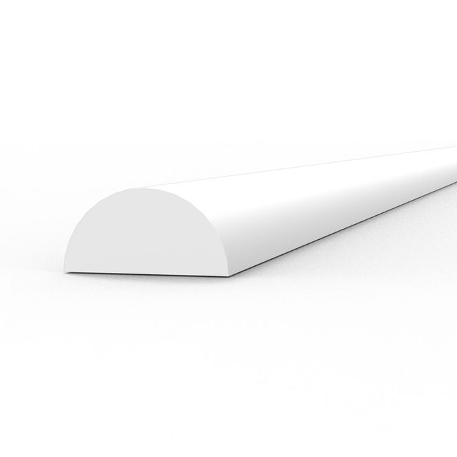 Main Image Half cane 3.00 x 350mm - STYRENE STRIP
