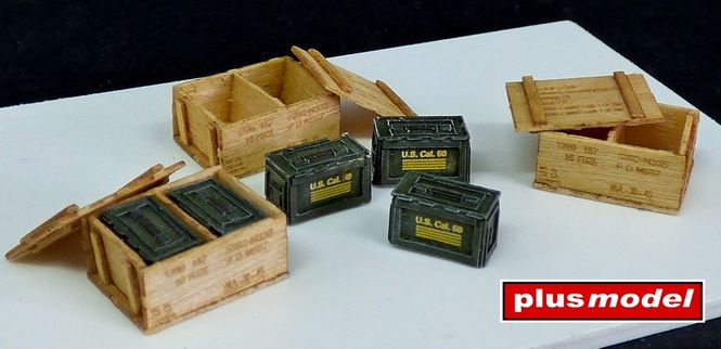 Hovedbilde Plus Model 1:35 - US ammunition boxes - Vietnam ...