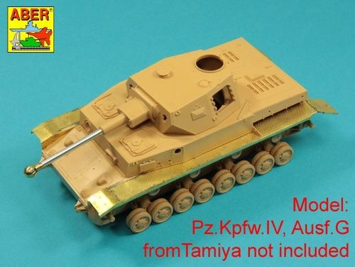 Germ.75mm barrel for KwK40L/43 with single baffle muzzle brake for Pz.Kpfw.VI, Ausf.G -early