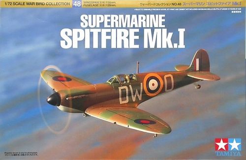 Tamiya 1:72 - Supermarine Spitfire Mk.I (60748)