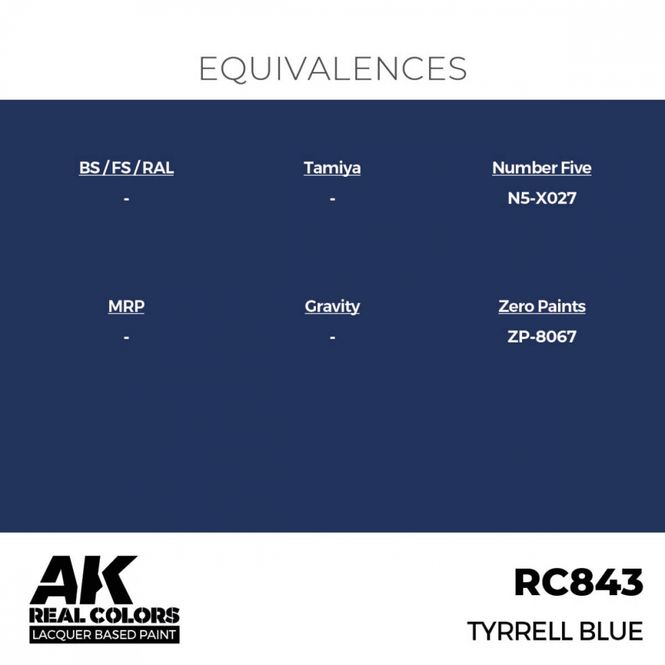 Main Image RC843 Tyrrell Blue