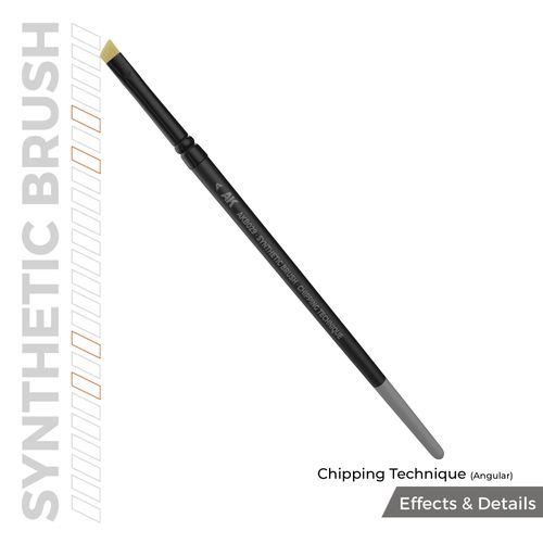 AK-Interactive AKB029 Chipping Technique (Angular) Brush