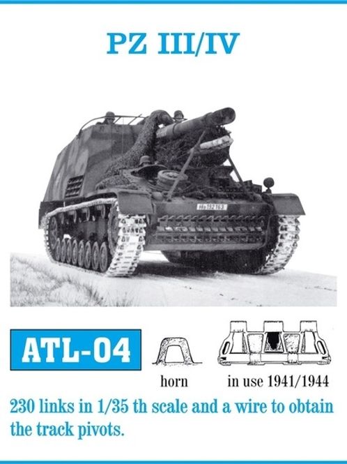 Hovedbilde FriulModel 1:35 - ATL-04 PZ III/IV / PANZERFAHRE ...
