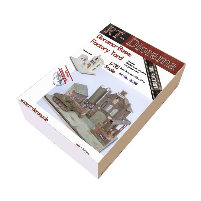Hovedbilde RT-Diorama 35286 Factory Yard [Diorama Base] ...