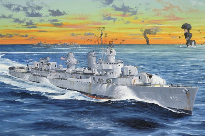 Hovedbilde Trumpeter 1:200 - USS Fletcher DD-445 (03723)