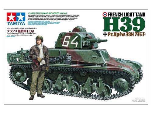 Tamiya 1:35 - French Light Tank H39 (35389)
