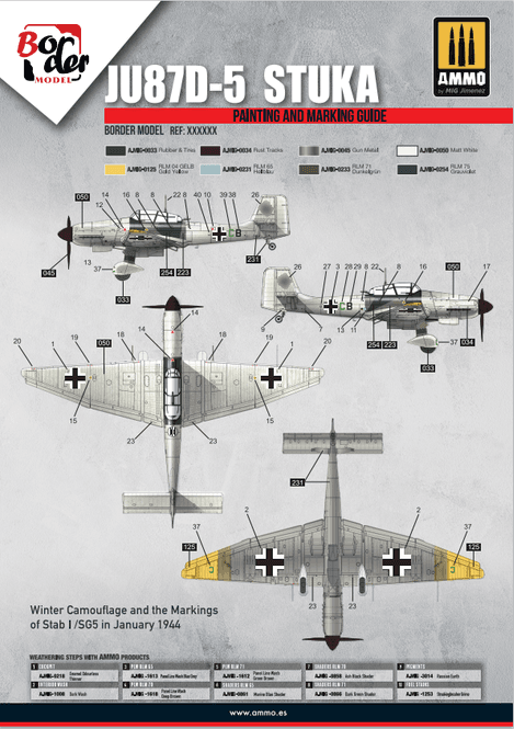Hovedbilde Border Model 1:35 - Junkers Ju87 D5 Stuka