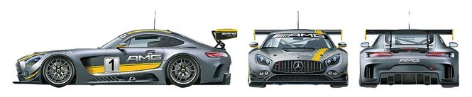 Hovedbilde Tamiya 1:24 - Mercedes AMG GT3 (24345)