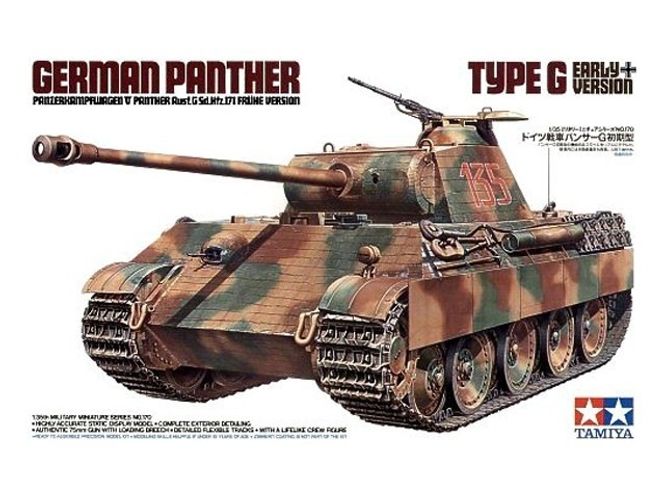 Hovedbilde Tamiya 1:35 - German Panther Type G Early Version ...