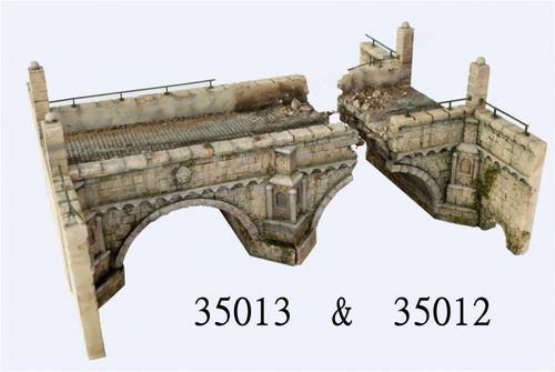 RT-Diorama 35012 Destroyed Bridgehead (1:35)