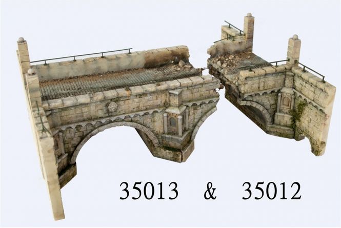 Main Image RT-Diorama 35012 Destroyed Bridgehead (1:35)