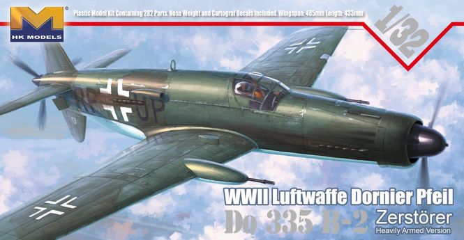Hovedbilde HK Models 1:32 - Dornier Do 335 B-2 