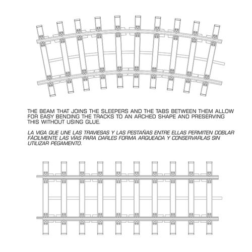 AK-Interactive 1:35 - Double Railway Track Section 35011