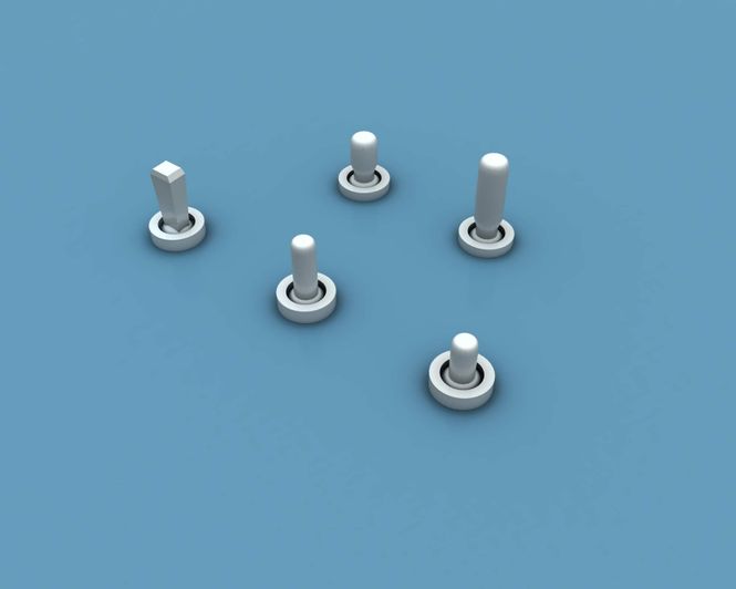 Hovedbilde ANYZ Toggle switches Scale 1:32 1:35 (200 pcs)