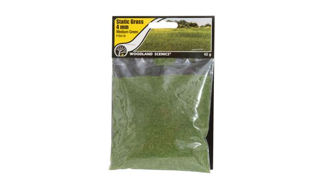 Main Image Static Grass Medium Green 4mm - Woodland Scenics ...
