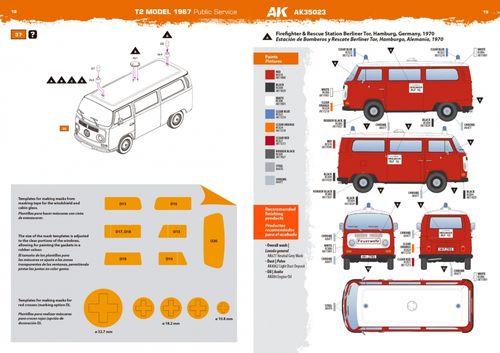 AK-Interactive 1:35 - T2 Model 1967 Public Service 35023