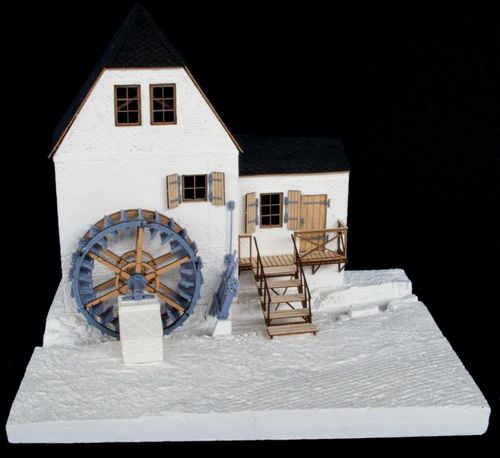 RT-Diorama 35024 Diorama Base: Watermill (1:35)