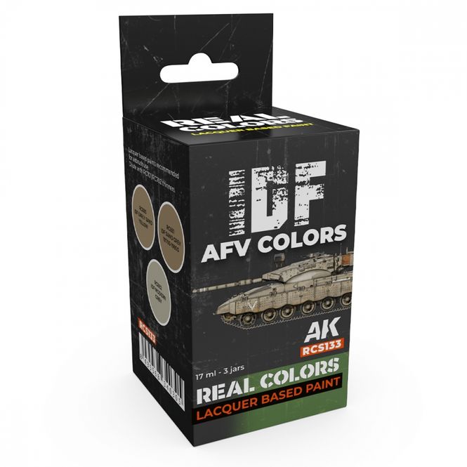 Main Image AK-Interactive RCS133 IDF AFV Colors Set