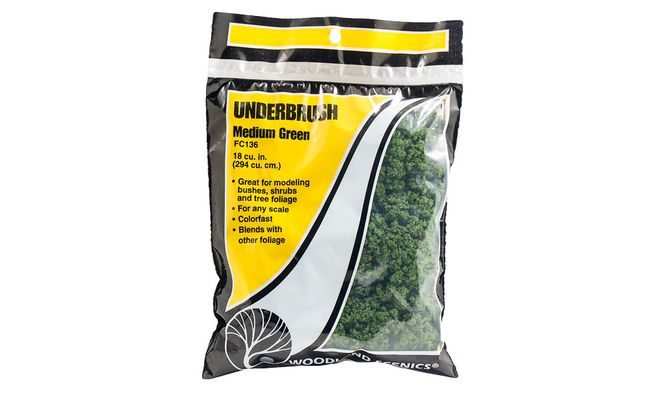 Main Image Underbrush Medium Green Bag - Woodland Scenics ...