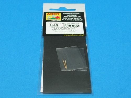 2 barrels for MG 17 - Aber Models