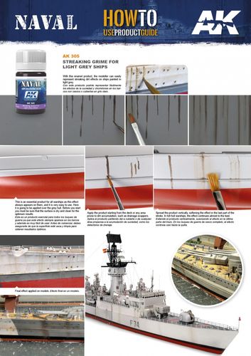 AK-Interactive AK305 Streaking Grime for Light Grey Ships