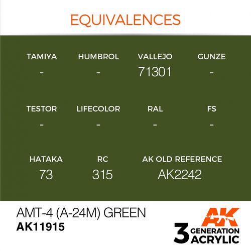AMT-4 (A-24m) Green