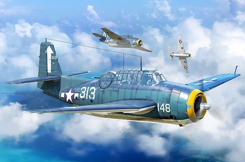 Hobby Boss 1:72 - Grumman TBM-3 Avenger (87274)