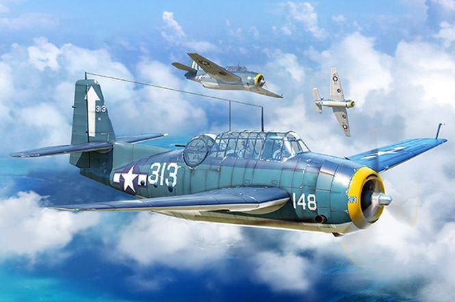 Hovedbilde Hobby Boss 1:72 - Grumman TBM-3 Avenger (87274)